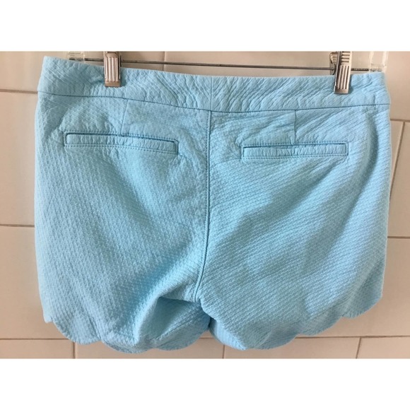 LILLY PULITZER 5" Buttercup Stretch Short Blue sz 0 - Picture 2 of 7